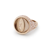 MeOhMe! Full Pavé, Pink Exceptional Ring