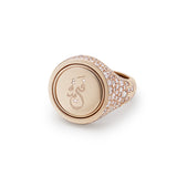 MeOhMe! Full Pavé, Pink Exceptional Ring