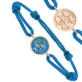 Nawal Blue – Apple of My Eye Cord Bracelet