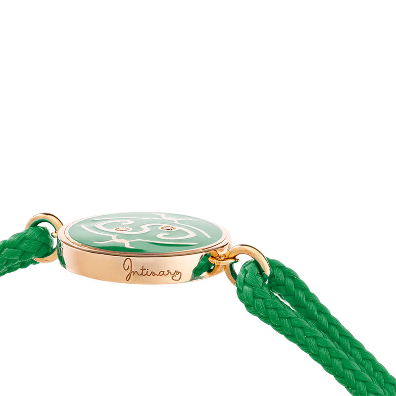 Nawal Green – Led by Love Cord Bracelet