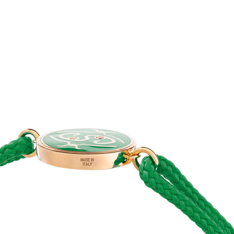 Nawal Green – Led by Love Cord Bracelet